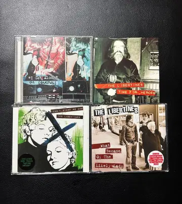 The Libertines 수입판 EP CD 4장 세트