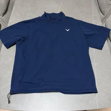 [ 새상품급 ] Callaway 하프 지퍼 반팔 셔츠 네이비