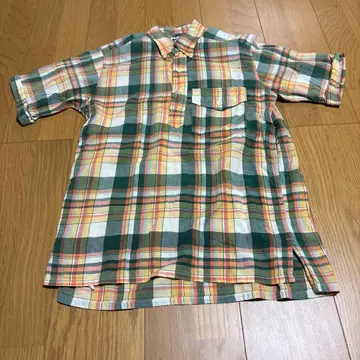ENGINEERED GARMENTS 풀오버 체크 셔츠 ( XS ) 구택