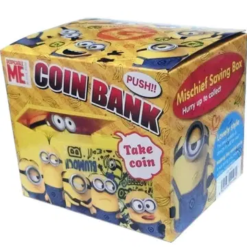미개봉 미사용품 미니언즈 코인뱅크 장난 BANK 미니언 저금통