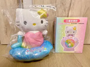 산리오 복권 헬로키티 복권 헬로키티 탁상 시계 봉제 인형 당첨 복권