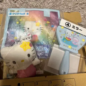 키티 복권 클리어백 B 마스코트 거울