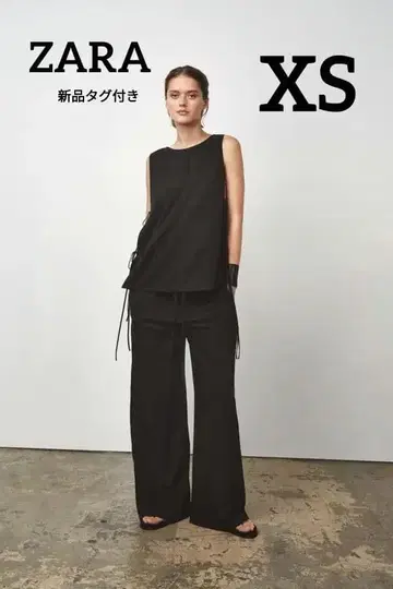 ZARA 린넨 ZW COLLECTION 상의 XS