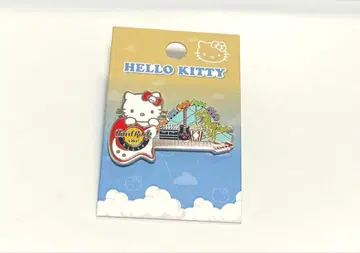 하드 록 카페 핀 배지 키티 오사카 유니버셜 USJ 산리오 HRC