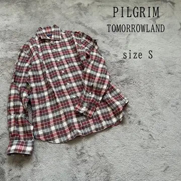 TOMORROWLAND PILGRIM 긴팔 체크 린넨 셔츠 S