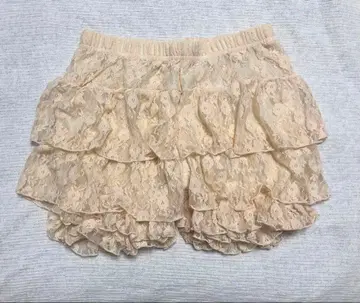 리즈리사 계열 프릴 달린 치마바지 큐롯 플레어 스커트 속바지 y2k