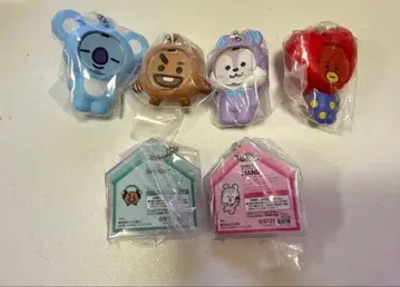 BT21 키링 세트 낱개 판매