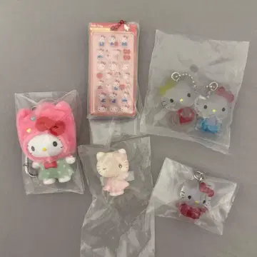 키티 치비토모 본드 드롭 참 드롭 참 데코 밴딩 메지루시