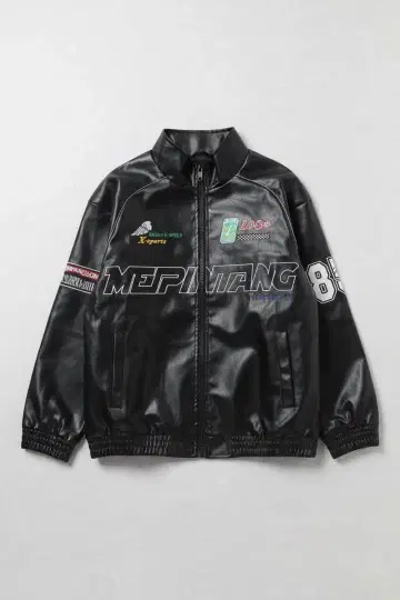 MEPINTANG 레이싱 자켓 [ 블랙 ]