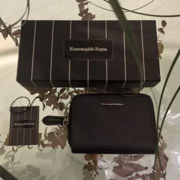[ 새상품급 ] Ermenegildo Zegna 코인 케이스 동전 지갑