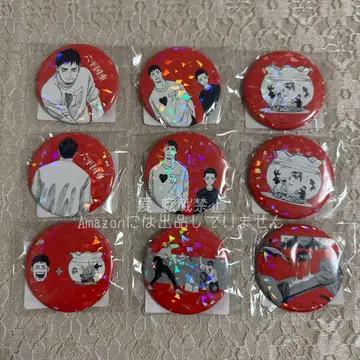 카구라바치 롯헤이 쿠니시게 치히로 올스타 캔뱃지 올캔 9점