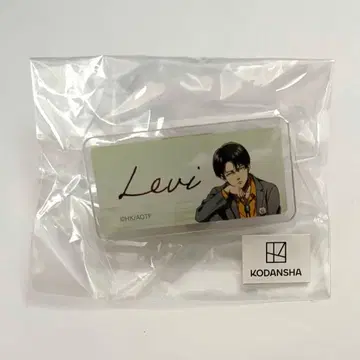 리바이 아크릴 네임 배지 진격의 거인 E-DINER 거대 가라폰 B상