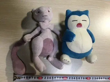 포켓몬 봉제 인형 2점 뮤우, 카비곤 최대 전체 길이 29cm