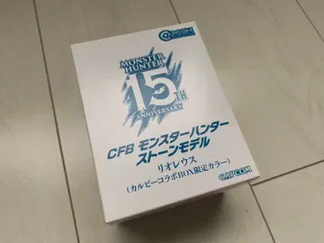 새상품 CAPCOM 몬스터 헌터 15주년 CFB 스톤 모델 리오 레우스