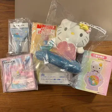 산리오 뽑기 헬로키티 굿즈 세트