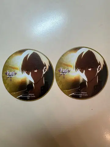 Fate HF 길가메쉬 ufotable Cafe 코스터 2장