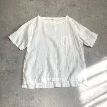 [새상품급] nest Robe CONFECT 린넨 100% 풀오버 셔츠