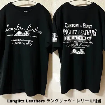 L 사이즈 상당! Langlitz Leathers 랑그리츠 레더 반팔 티
