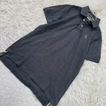 Abercrombie & Fitch 피케 셔츠 차콜 M 스포츠