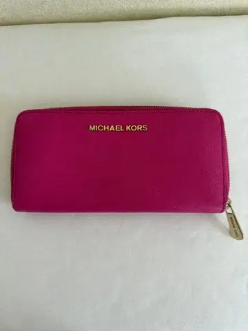 MICHAEL KORS 장지갑 핑크