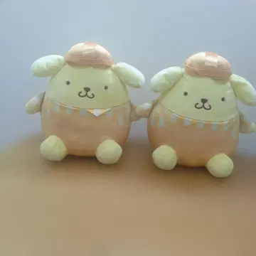 가격 인하했습니다. 폼폼푸딩 봉제 인형 2체 세트