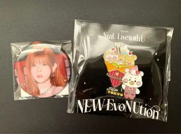 2026 NEW EvoNUtion BIG 핀 배지 리쿠 캔 배지 미개봉