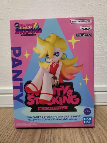 New Panty & Stocking 모니터 탑 피규어 팬티