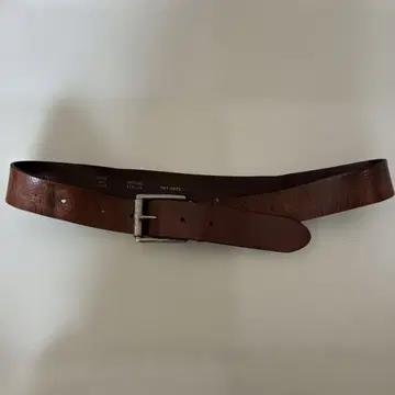 Genuine Leather 벨트 브라운