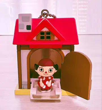 놀러와 동물의 숲 미니미니 하우스 키체인 여아