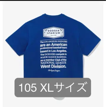 뉴에라 LA 다저스 히스토리 티셔츠 tee XL 파랑