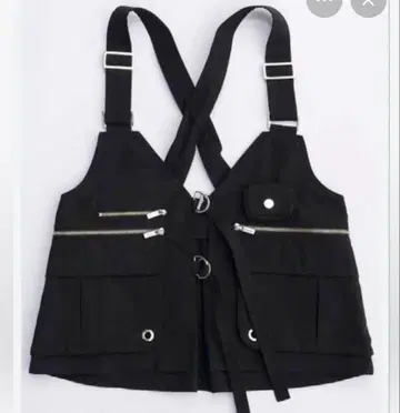 MAISON SPECIAL 택티컬 베스트 블랙