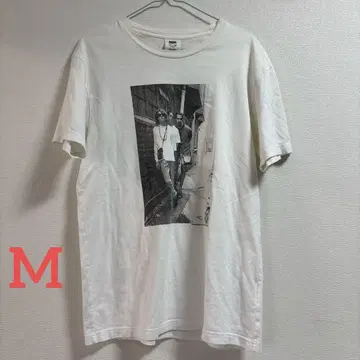 MINEDENIM x Nirvana 커트 코베인 티셔츠 화이트 M