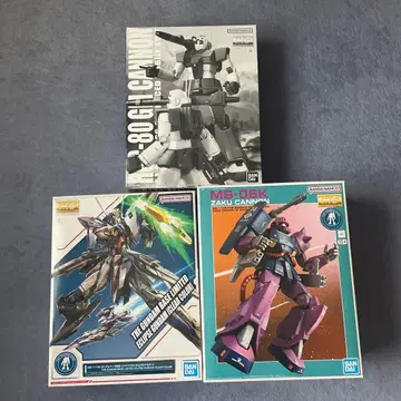MG 1/100 자쿠 캐논, 이클립스 건담, 짐 캐논 3체 세트
