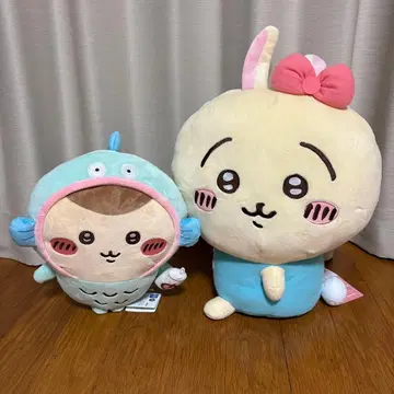 치이카와 x 산리오 캐릭터즈 한교동 밤만쥬 인형 GJ 토끼