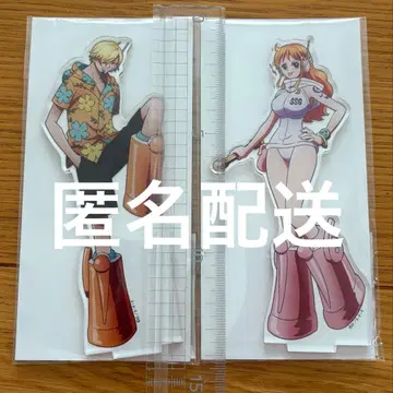 ONEPIECE 세븐넷 한정판 에그헤드 아크릴 스탠드 상디 나미