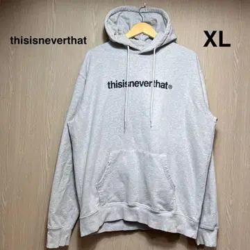 디스이즈네버댓 후드티 XL 그레이