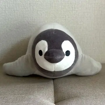 펭귄 봉제 인형 복권 아무리 발버둥 쳐도