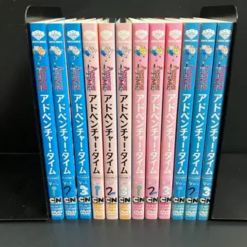 어드벤처 타임 시즌 1~4 렌탈 DVD 애니메이션 전권 완결 세트