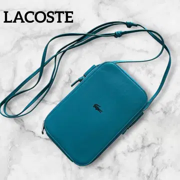 LACOSTE 라코스테 숄더백 지갑백 터콰이즈 블루
