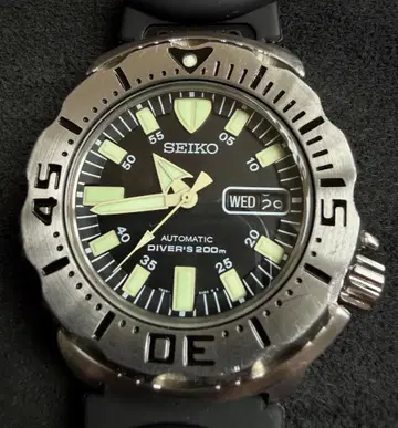 SEIKO 세이코 블랙몬스터 다이버즈 7S26-0350