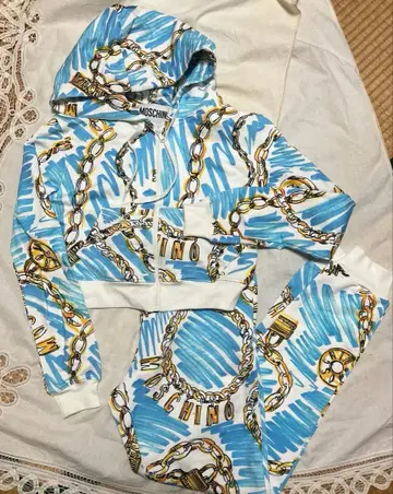MOSCHINO COUTURE 후드티 팬츠 셋업