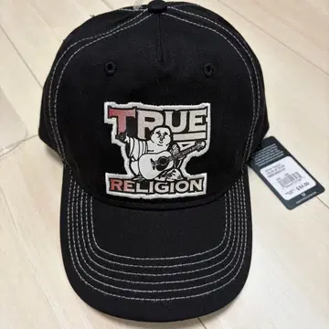 트루 릴리전 캡 블랙 미사용 새상품
