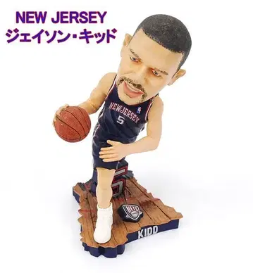초레어! NEW JERSEY 제이슨 키드 버블헤드 피규어