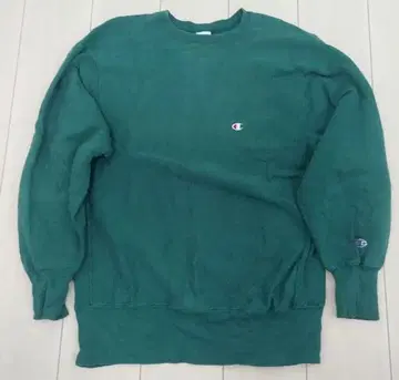90s USA제 리버스 위브 그린 L 사이즈
