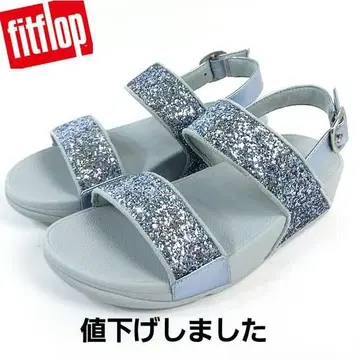 새상품 핏플랍 FITFLOP 여성용 샌들, 백 스트랩 24cm