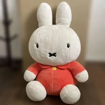 미피 봉제 인형 오렌지 의류 초특대 사이즈 70cm