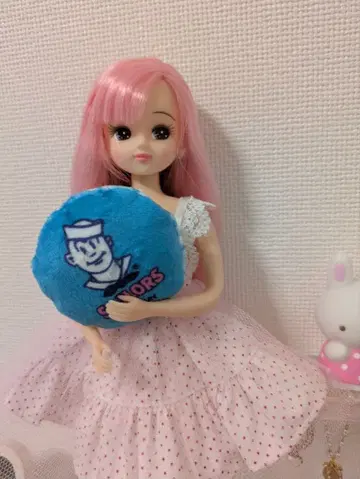 리카짱 인형 본체 핑크 헤어 돌캐슬