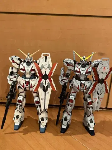 [도색] HG 유니콘 건담 티타늄 피니쉬