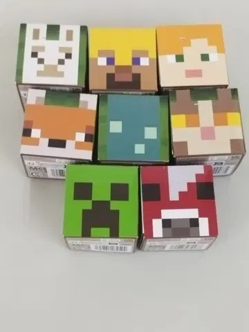 (39) Minecraft 마인크래프트 미니 피규어 8세트