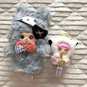 메이메이 다크 포레스트 토끼 천사 2체 세트
